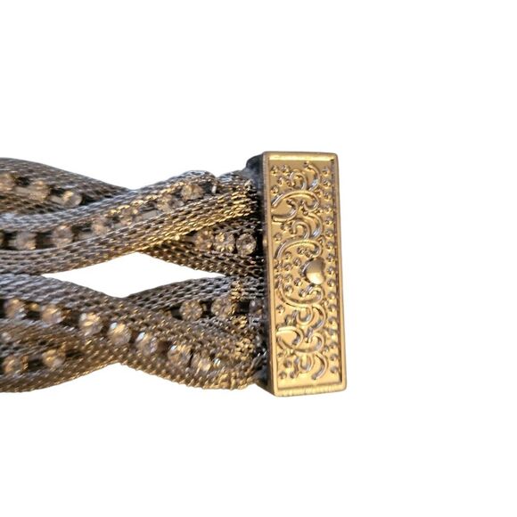 SILVER MAGNATIC Braided Bracelet - Picture 6 of 6